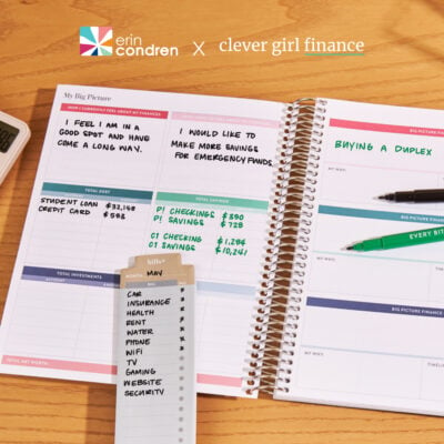 Erin Condren Budget Planner